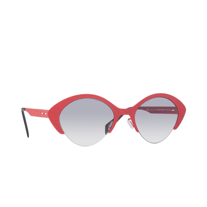 Italia Independent Sunglasses I-METAL - 0505.CRK.051 Rosso Multicolore