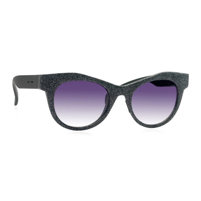 Italia Independent Sunglasses I-PLASTIK - 0096ST.009.000 Multicolore Nero