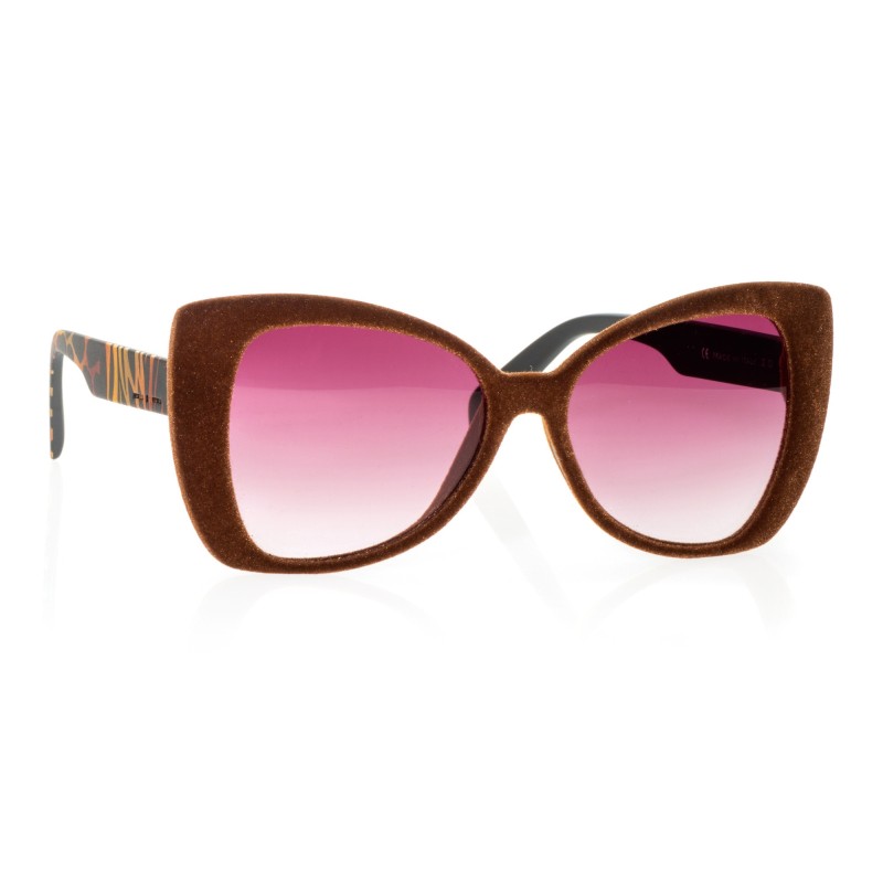 Italia Independent Sunglasses I-PLASTIK - 0904V.044.ZEB Marrone Multicolore