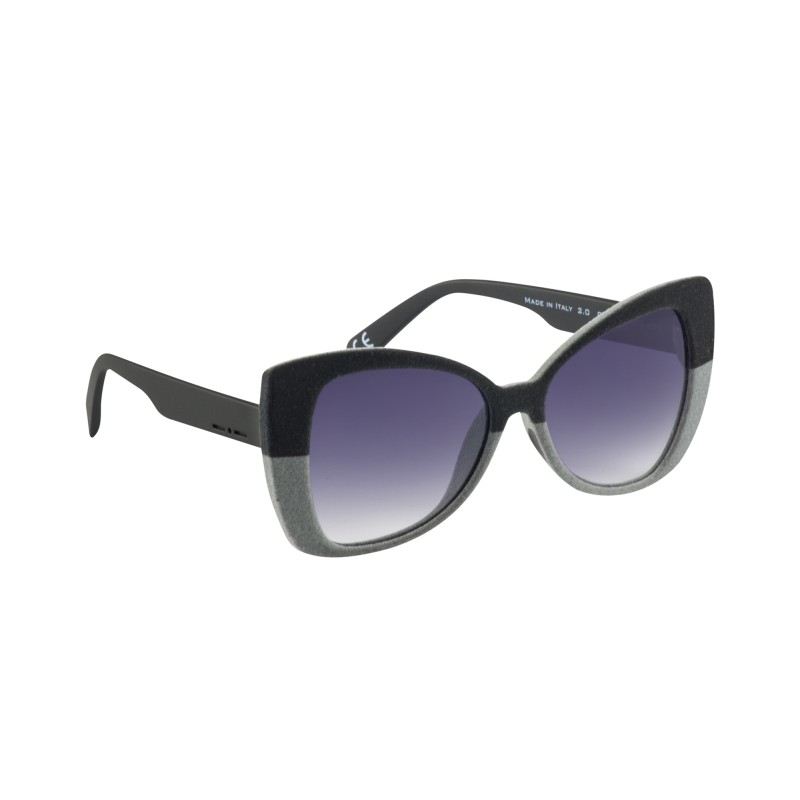 Italia Independent Sunglasses I-PLASTIK - 0904V2.009.071 Grigio Nero