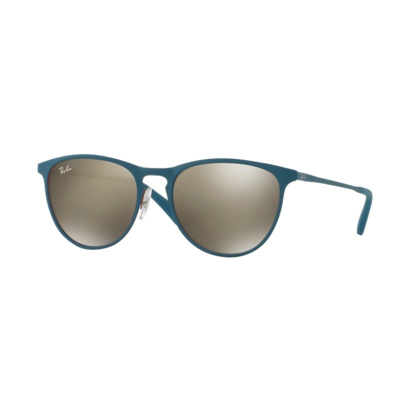 Ray-Ban Junior RJ 9538S Junior Erika Metal 253/5A Gomma Rosso / Turchese