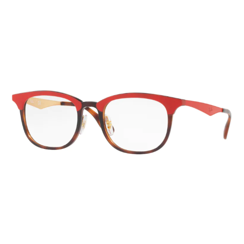 Ray-Ban RX 7112 - 5730 Havana Red Top Matte Red