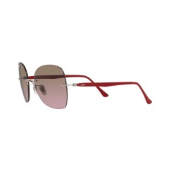 Ray-Ban RB 8066 - 003/14 Rosso Su Argento