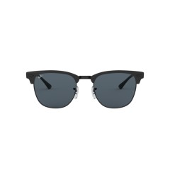 Ray-Ban RB 3716 Clubmaster Metal 186/R5 Lucido Nero Opaco Superiore