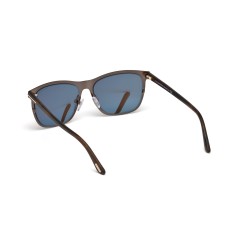 Tom Ford FT 0526 Alasdhair 48J  Lucido Marrone Scuro