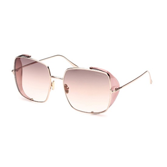 Tom Ford FT 0901 Toby-02 - 28F Oro Rosa Brillante Tom Ford FT 0901 Toby-02 - 28F Oro Rosa Brillante
