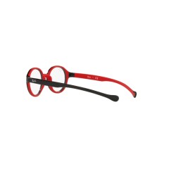 Ray-Ban Junior RY 9075V - 3876 Black On Rubber Red