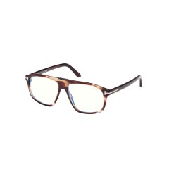 Tom Ford FT 5901-B Blue Block 050 Marrone Scuro