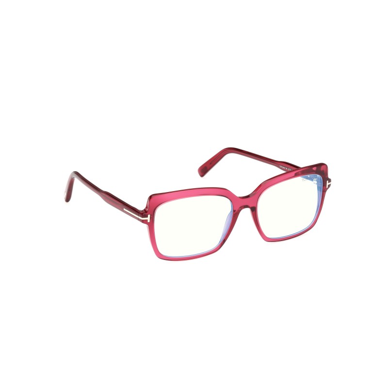 Tom Ford FT 5947-B Blue Block 075  Fuxia Scuro Lucido