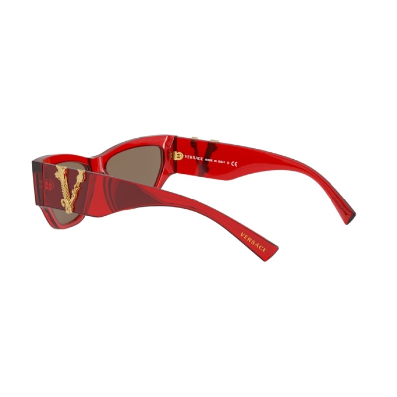 Versace VE 4383 - 528073 Rosso Trasparente
