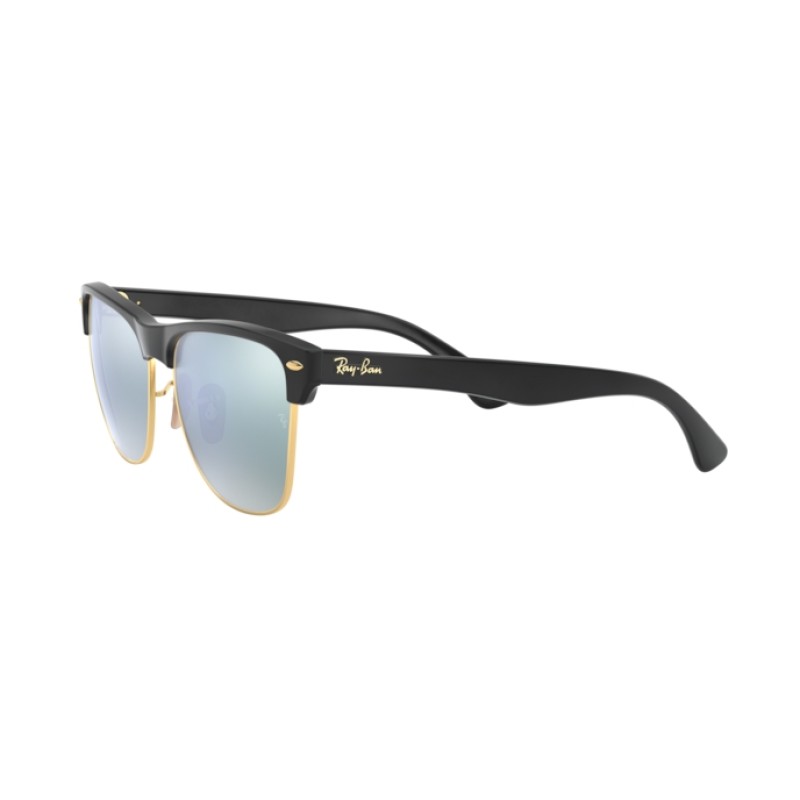 Ray-Ban RB 4175 Clubmaster Oversized 877/30 Demi Nero Lucido